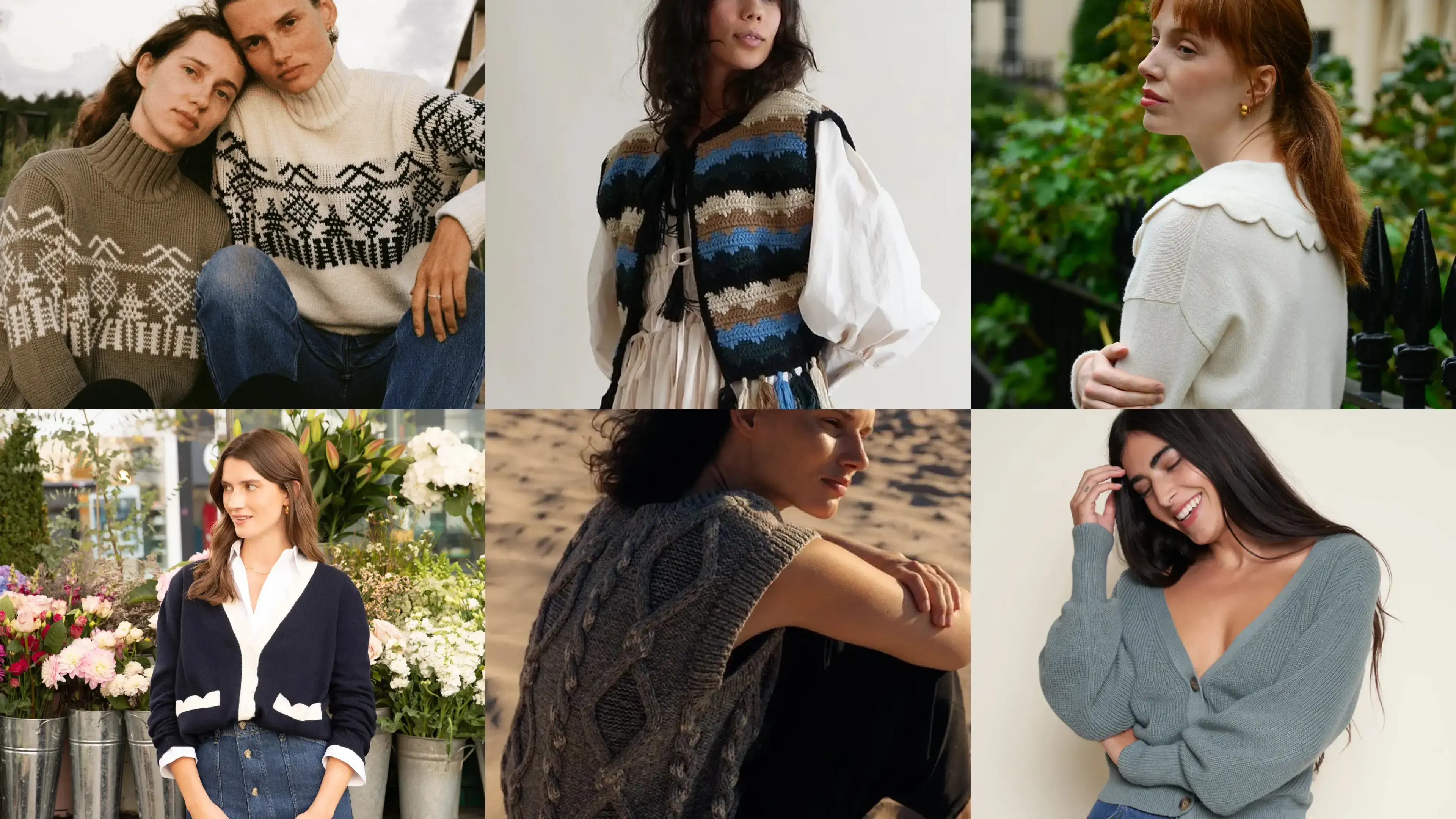 April Knit Studio knitwear editorial