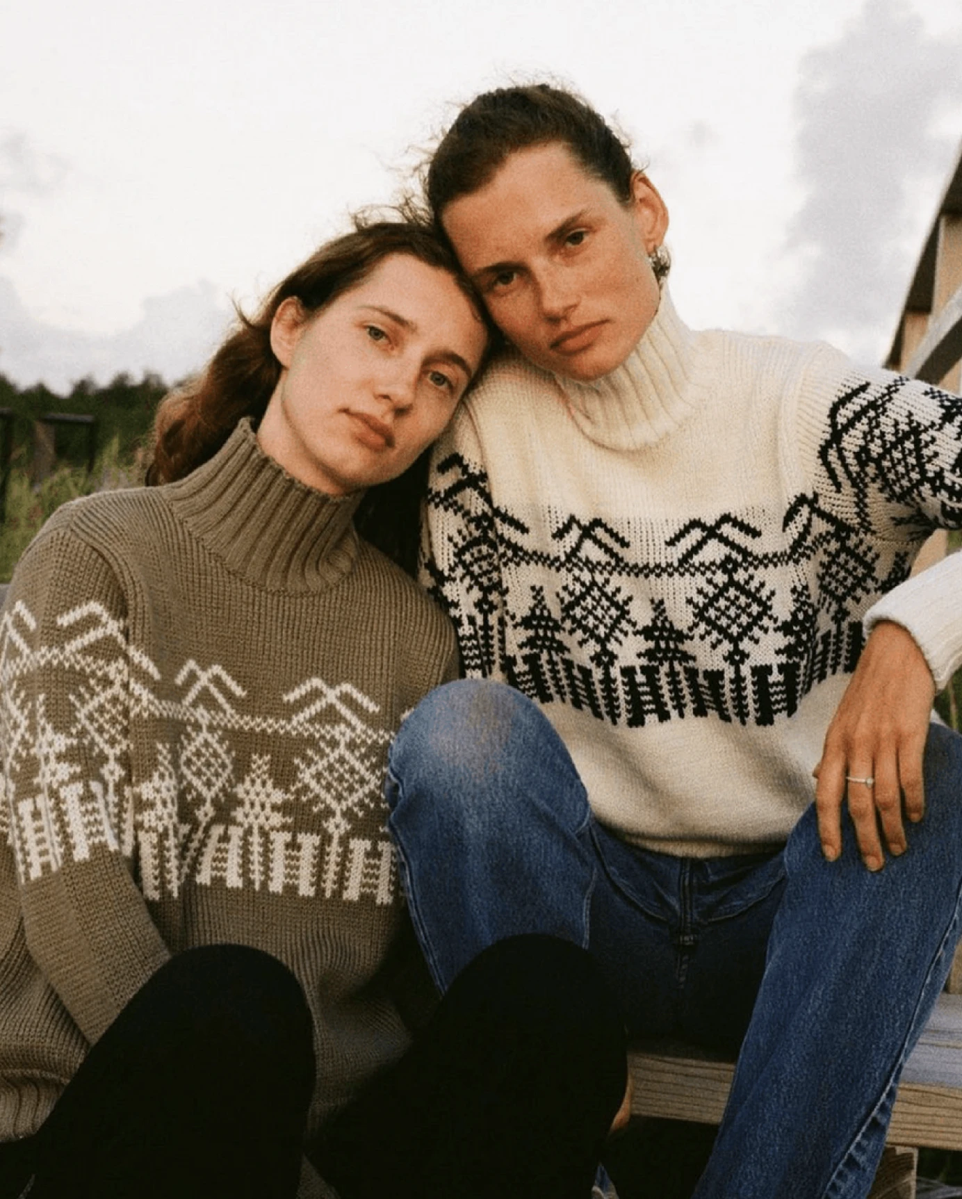 Editorial knitwear collection