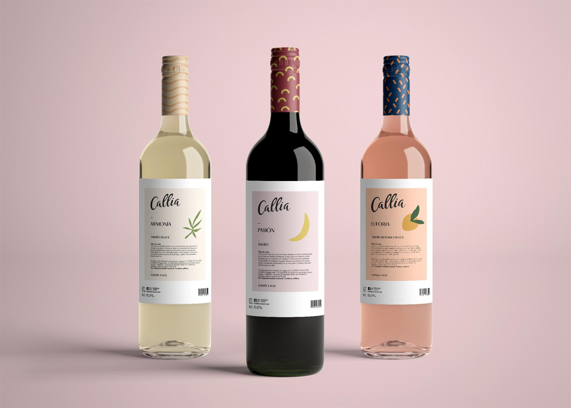 Colección Callia, vista posterior