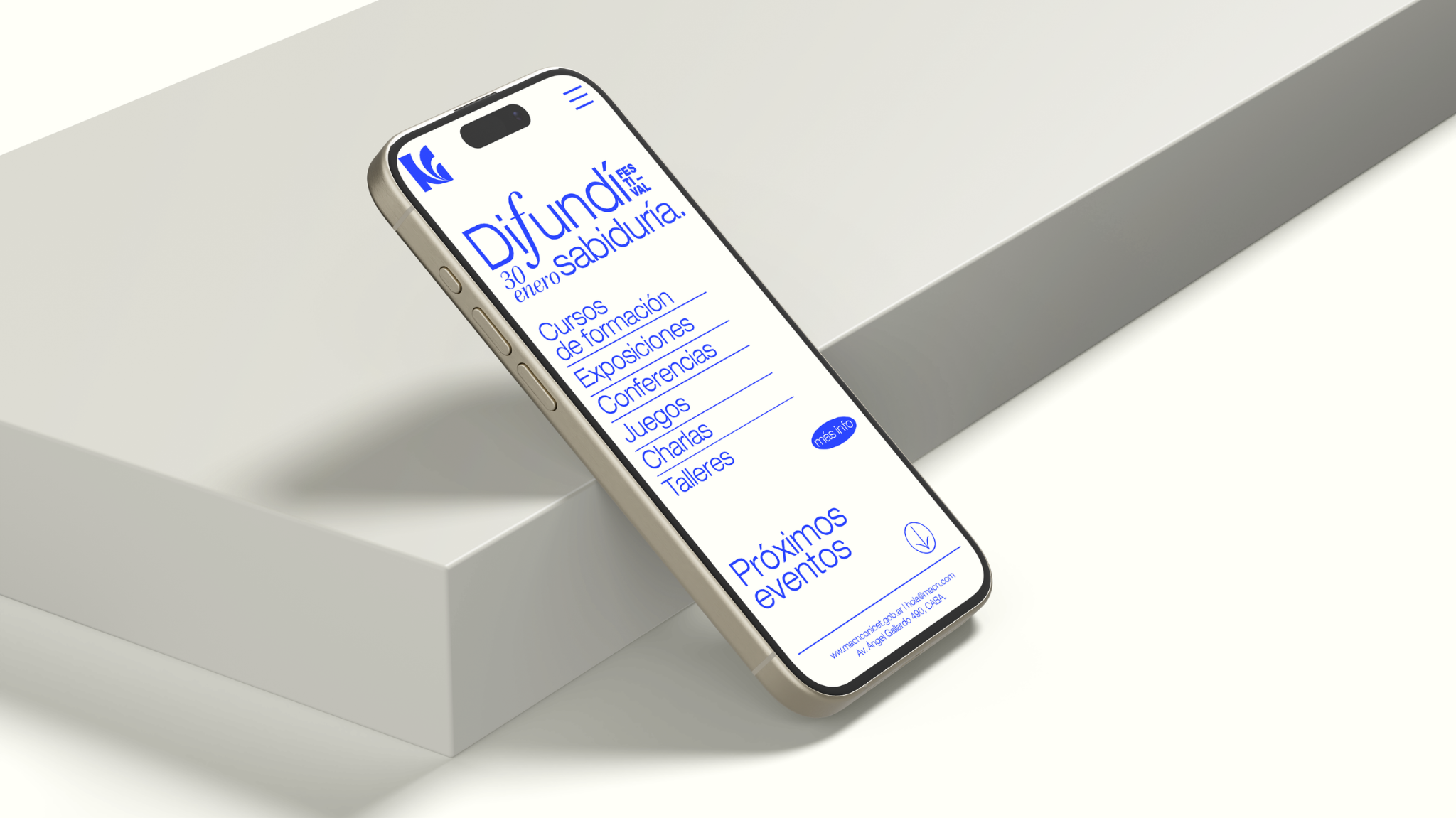Experiencia web mobile
